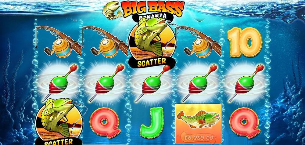 slot machine Big Bass Bonanza